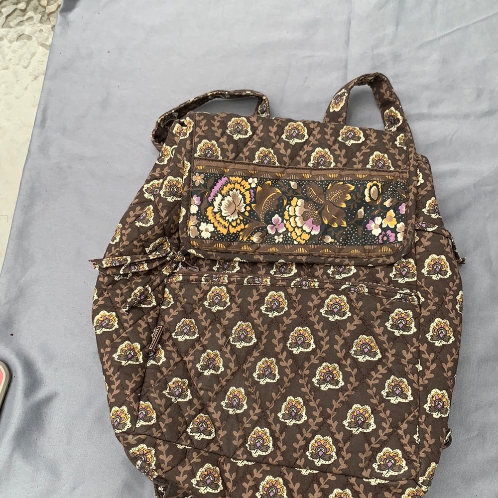 Maggie B Quilted Backpack -Never Used